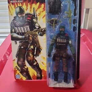 Hasbro Beach Head Action Figure - Green, Black, and Red